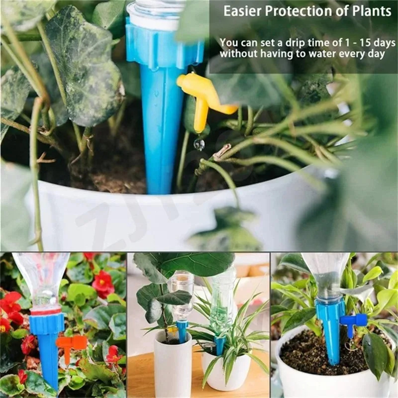 6/12/24/48 قطعة، نظام ري بالتن - مراجعة Automatic Plant Waterer وسعره