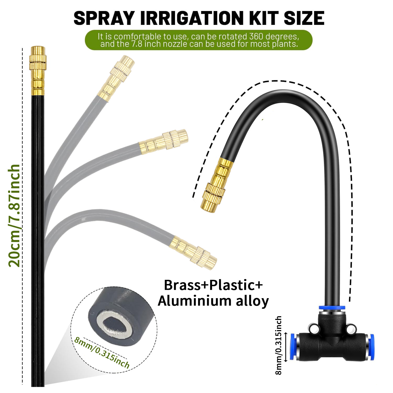 طقم رشاش بخرطوم PE 5/8 مم، مضخ - مراجعة Automatic Plant Waterer وسعره